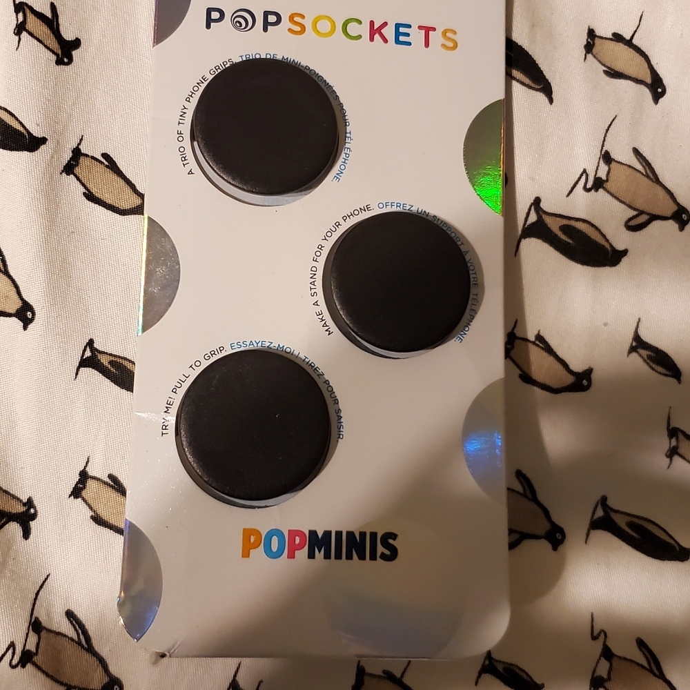 3 mini pop sockets